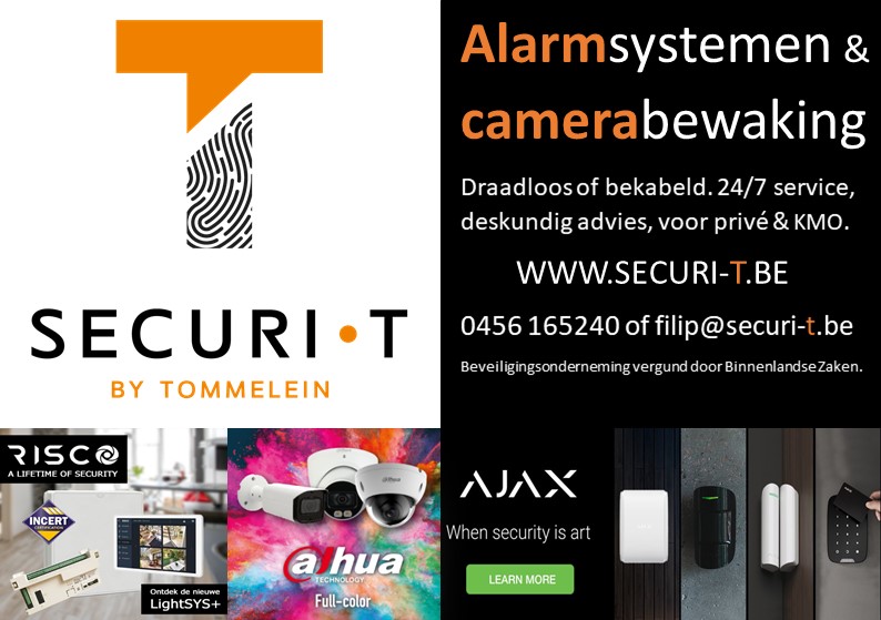 alarminstallateurs Sint-Margriete Securi-T | Alarmsystemen en camerabewaking